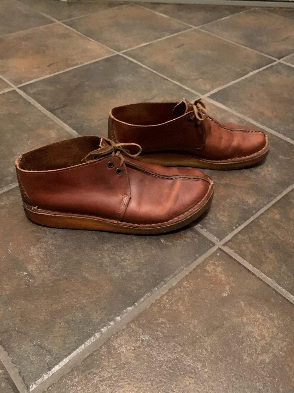 vintage CLARKS Desert Trek shoes